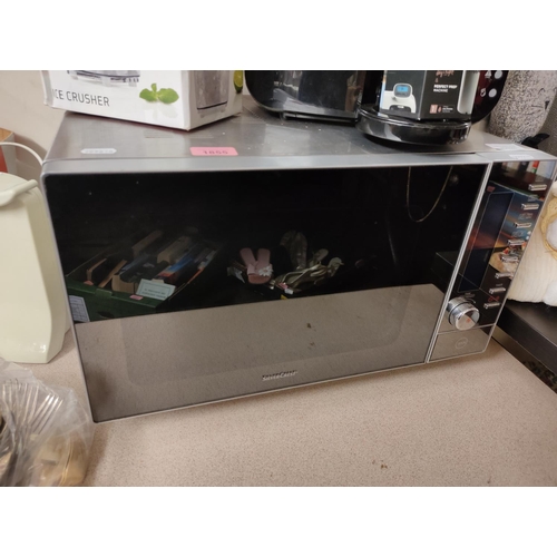 1855 - Silvercrest microwave. In working order