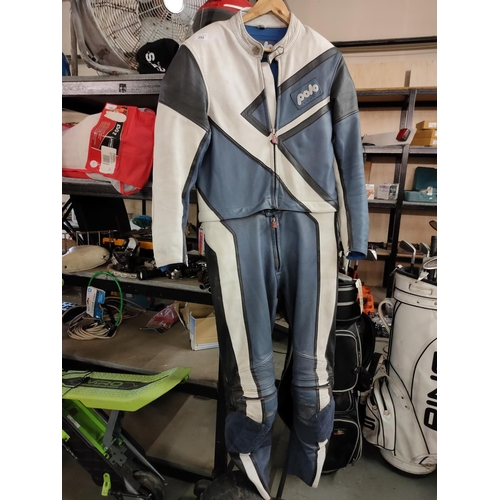 292 - POLO FULL MOTORBIKE LEATHERS