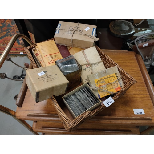 1097 - Large collection of film negatives