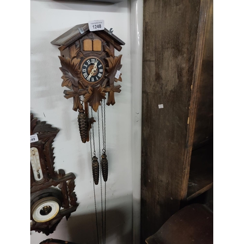 1248 - A Cuckoo Clock, nice quality