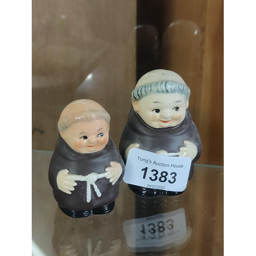 1383 - Goebel West German monk salt and pepper pots