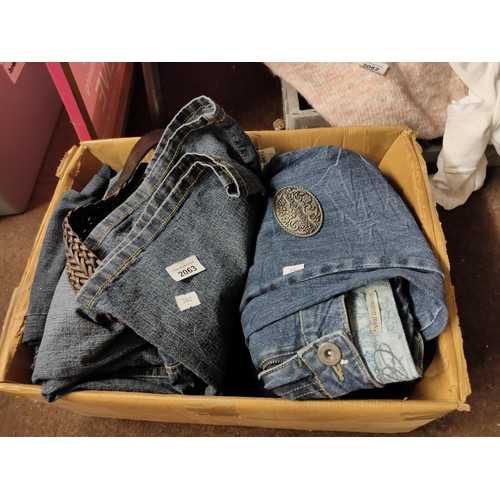 2063 - Collection of ladies jeans 18-20 ALL AS NEW INCLUDES JOHN ROCHA AND OTHER BRANDS