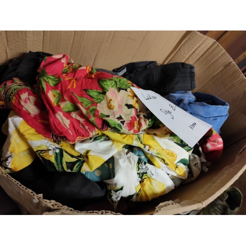 2109 - Very large box of designer ladies clothing size 8/10