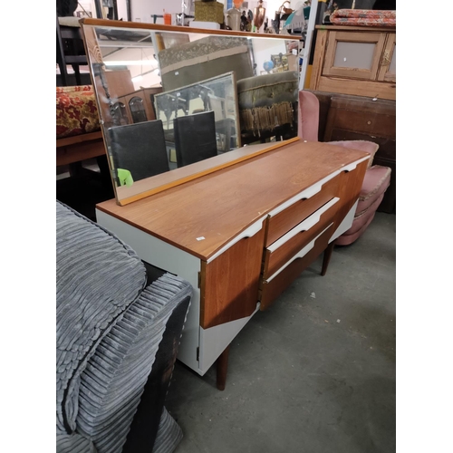 1854 - Up cycled mirrored back dressing table 51