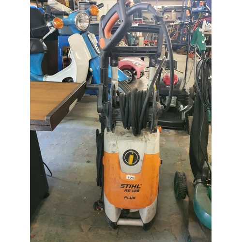 254 - STIHL RE 128 PLUS POWER WASHER NOT TESTED