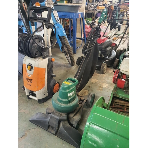 256 - GARDEN VAC ON WHEELS