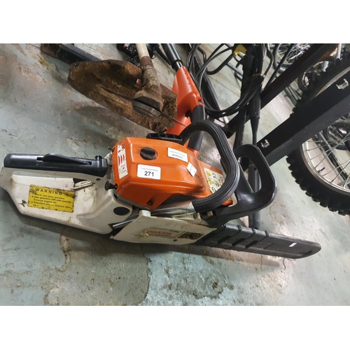 271 - MT PETROL CHAIN SAW WORKING ORDER