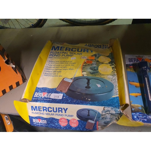 285 - mercury floating pond pump