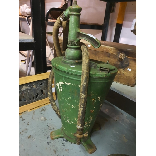 373 - LARGE WAKEFIELD VINTAGE OIL DISPENSER