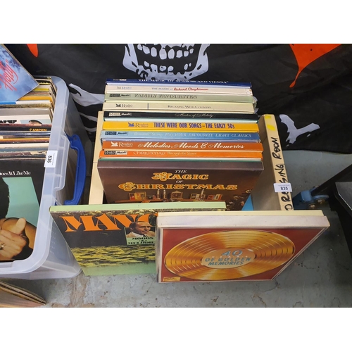 835 - Large collection of box set record collections