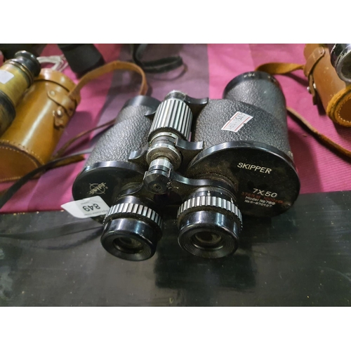 849 - Skipper 7 × 50 binoculars model number 789