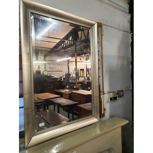 1779 - Beautifully framed large bevelled Edge mirror 3 ft by 2 ft