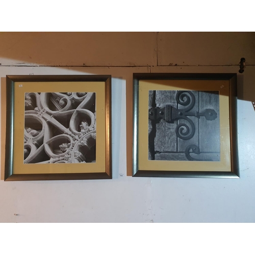 704 - Pair of framed photographic prints