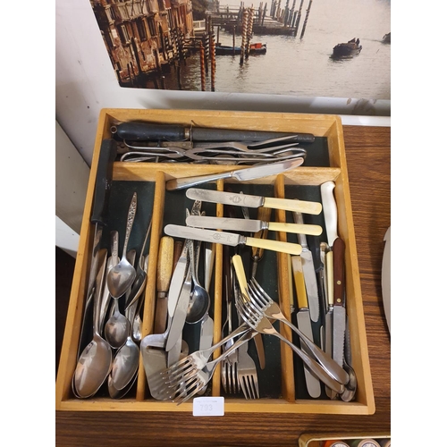 793 - Large collection of quality cutlery includes Alessi, Viners, Sheffield