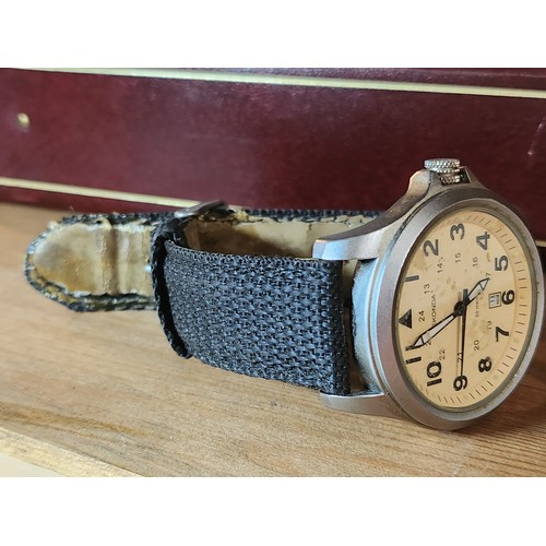 1326c - Gents military style Sekonda wrist watch