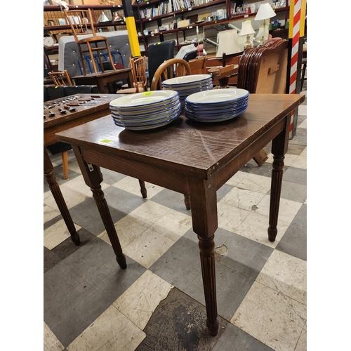 3048 - A solid wooden Square pub style table