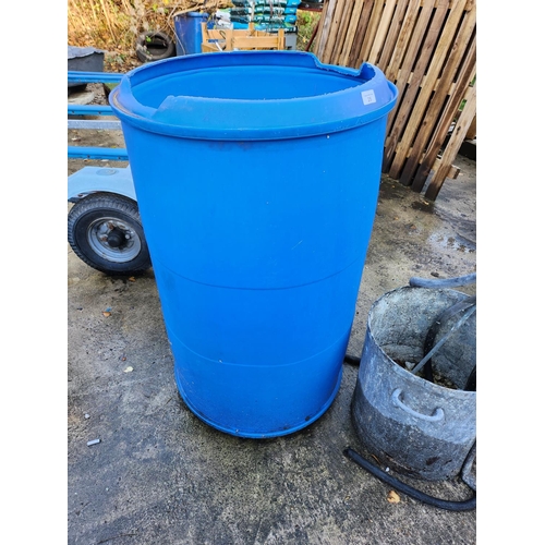 25 - large blue garden water catcher  36