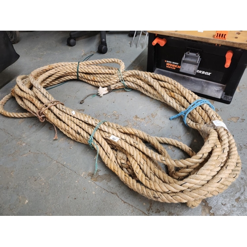 281 - 30mtr hemp rope