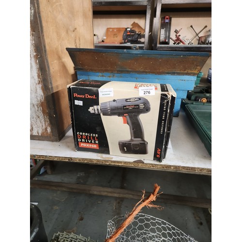 276 - power devil  cordless drill gwo