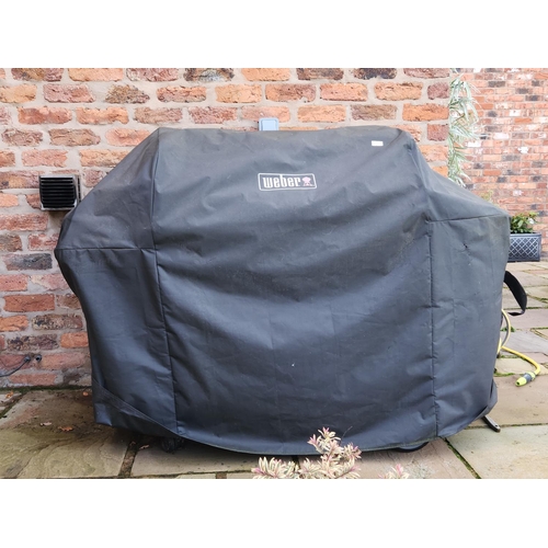 67 - WEBER Genesis II gas BBQ with cover