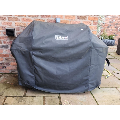 67 - WEBER Genesis II gas BBQ with cover