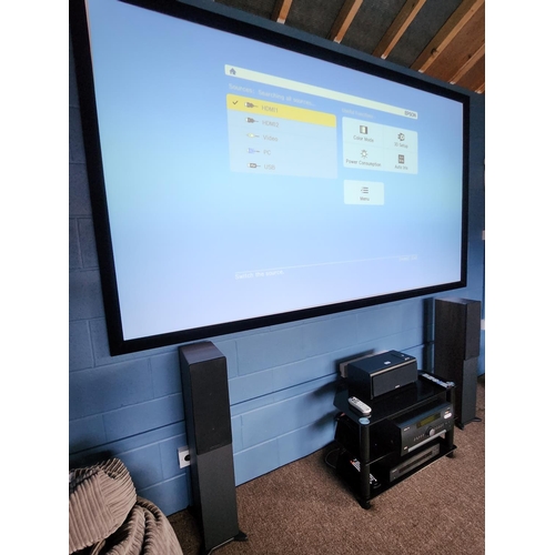 148 - Complete home cinema set up including: 1 x Arcum FMJ AVR550 Amplifier £2400, REL 212SE Sub Woofer £3... 