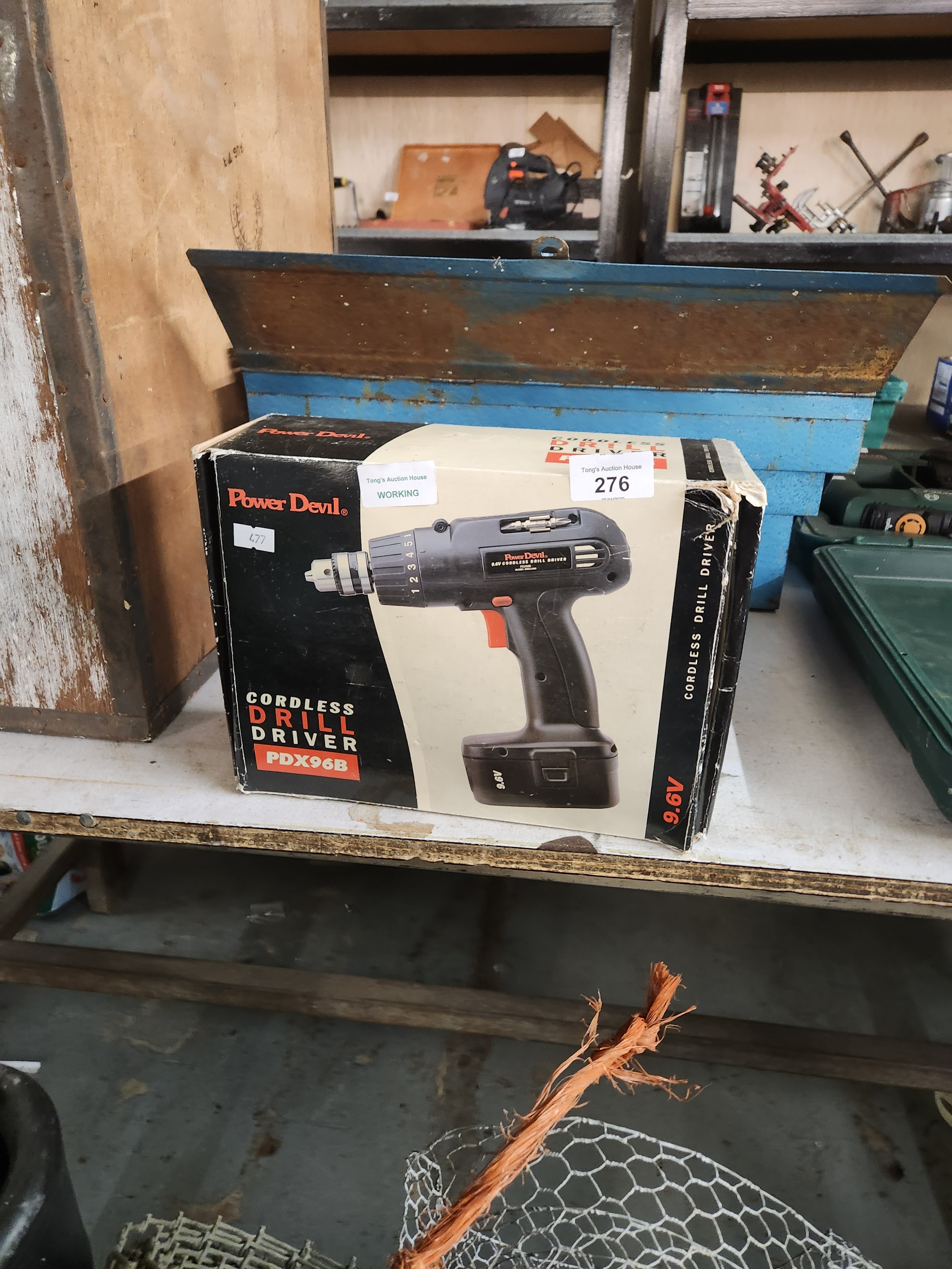 Power devil cordless discount drill