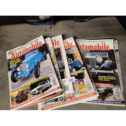 319 - collection of automobile magazines