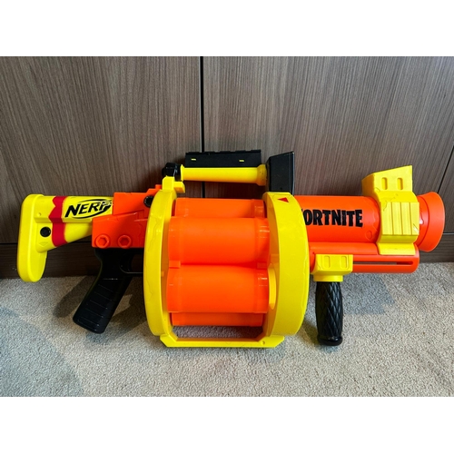 401 - NERF BUNDLE AS NEW NERF Fortnite GL Blaster NERF N-Strike Elite Disruptor 
Toy foam blasters