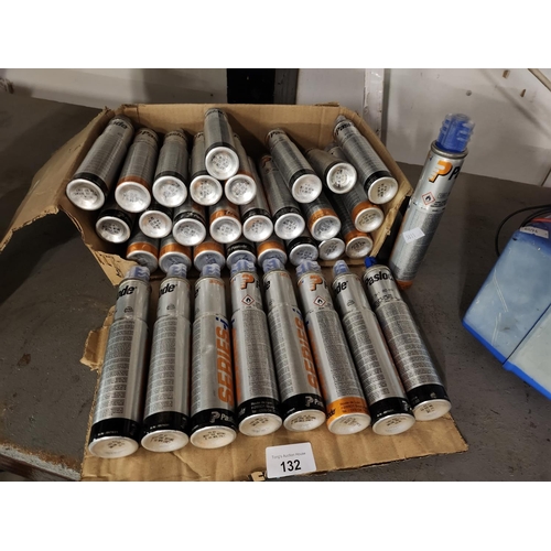 132 - Job lot PASLODE  canisters