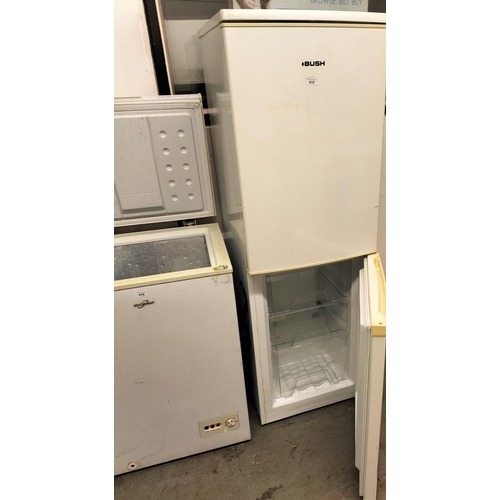 415 - Good working order BUSH FRIDGE FREEZER GWO 22