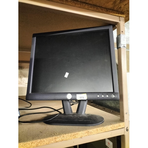 573 - Dell PC monitor