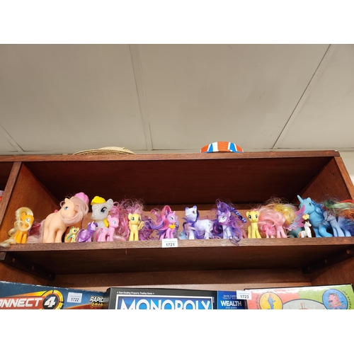 1721 - Large collection of my little pony figures