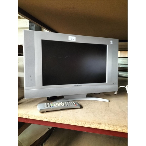 620 - MIKOMI 17inch TV model number M17WSK001 with remote