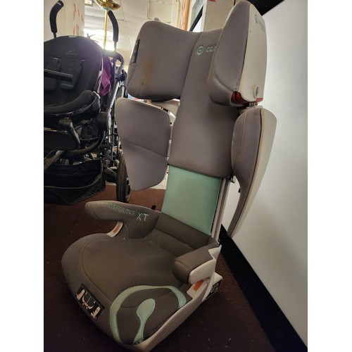 1785A - **late entry** CONCORD CAR SEAT 3.5-23 YEARS green/grey/white