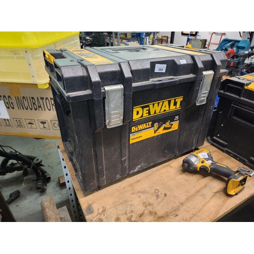 369 - Large dewalt tool box