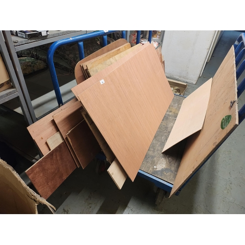 492 - large Job lot of MDF wood offcuts