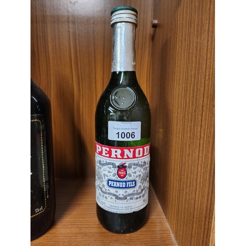 1006 - Vintage bottle and contents unopened Pernod