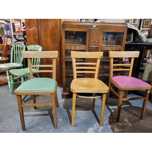 1246 - Set of 3 vintage chairs