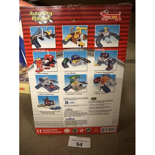 94 - Boxed Hobby Dax Auto City Airport Playset