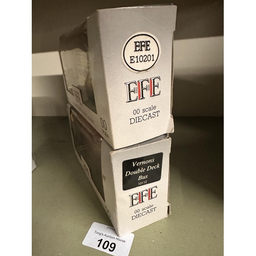 109 - Two EFE Exclusive First Editions 00 scale die cast models including Beachy Head Eastbourne Corporati... 