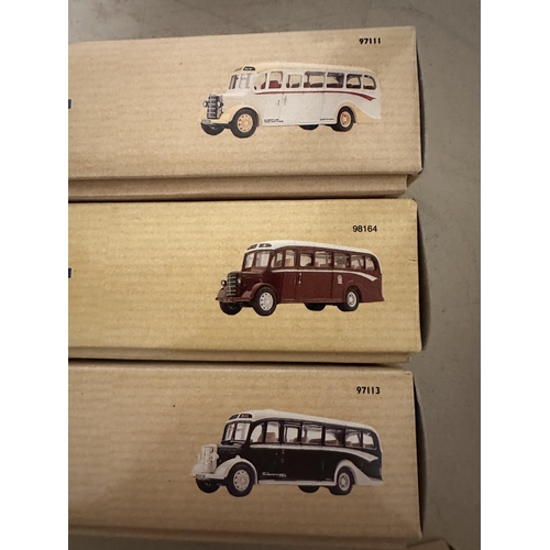 130 - Collection of three Corgi Bedford OB including Meredith model number 97111, Edinburgh 98164 and Warb... 