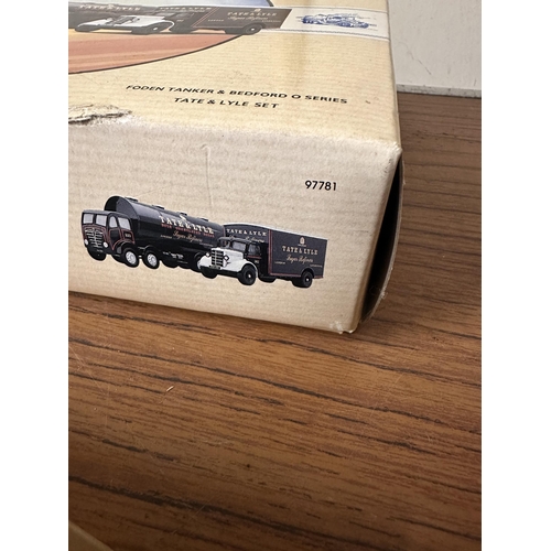 148 - Corgi Tate and Lyle set including Foden Tanker and Bedford O Series model number 97781