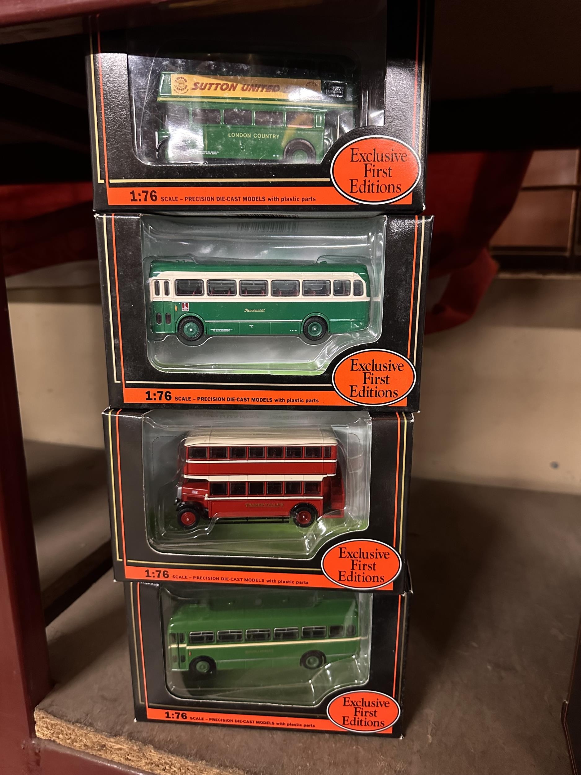 Collection Of Four Gilbow Exclusive First Editions 1:76 Scale Die Cast ...