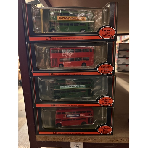 Collection of four Gilbow Exclusive First Editions 1:76 scale die cast ...