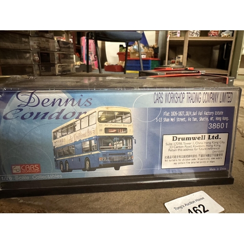 462 - Cars Workshop 1:76 scale Dennis Condor 11m air conditioned China Motor Bus model number 38601