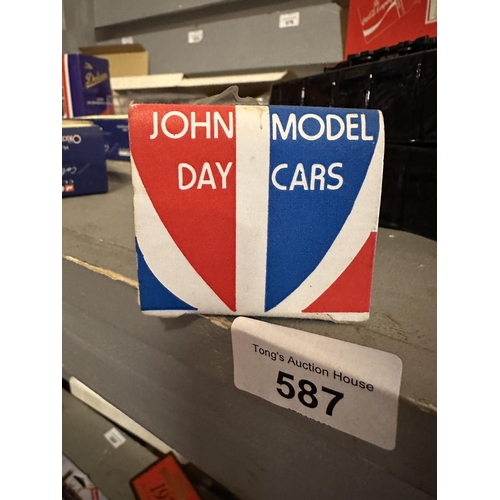 587 - John Day Model Cars die cast model Porsche car