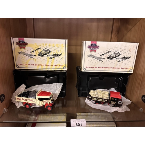 601 - Two Matchbox Collectibles die cast model vehicles including Hulton Coals Liverpool model number YAS0... 