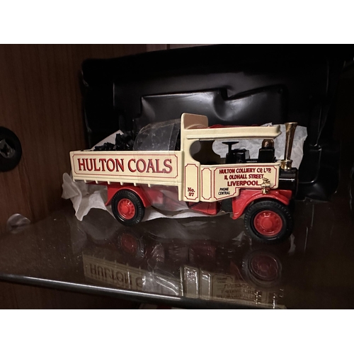 601 - Two Matchbox Collectibles die cast model vehicles including Hulton Coals Liverpool model number YAS0... 