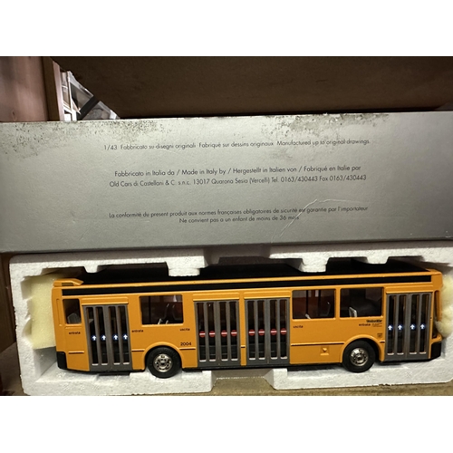 645 - Old Cars die cast 1/43 scale Autobus TurboCity model